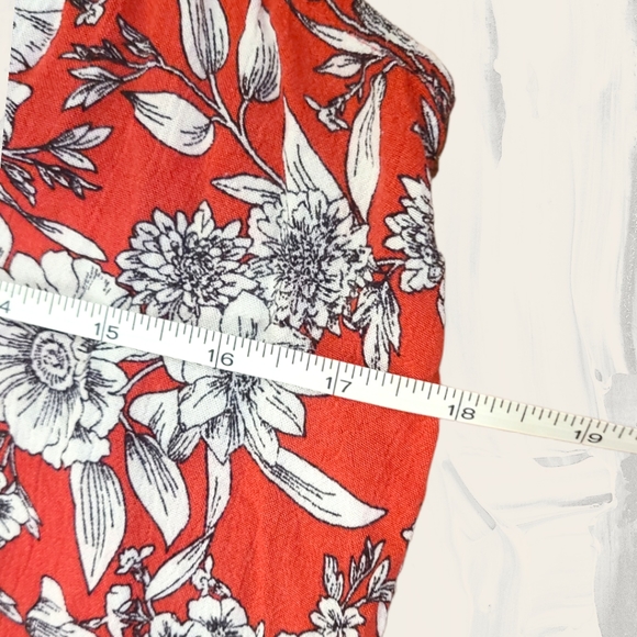 American Eagle Outfitters Lace Front Floral Print Mini Dress Size XS - Picture 4 of 7